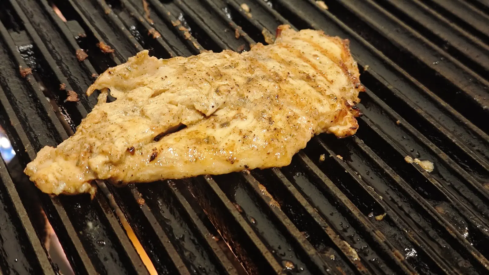 Chicken on the grill