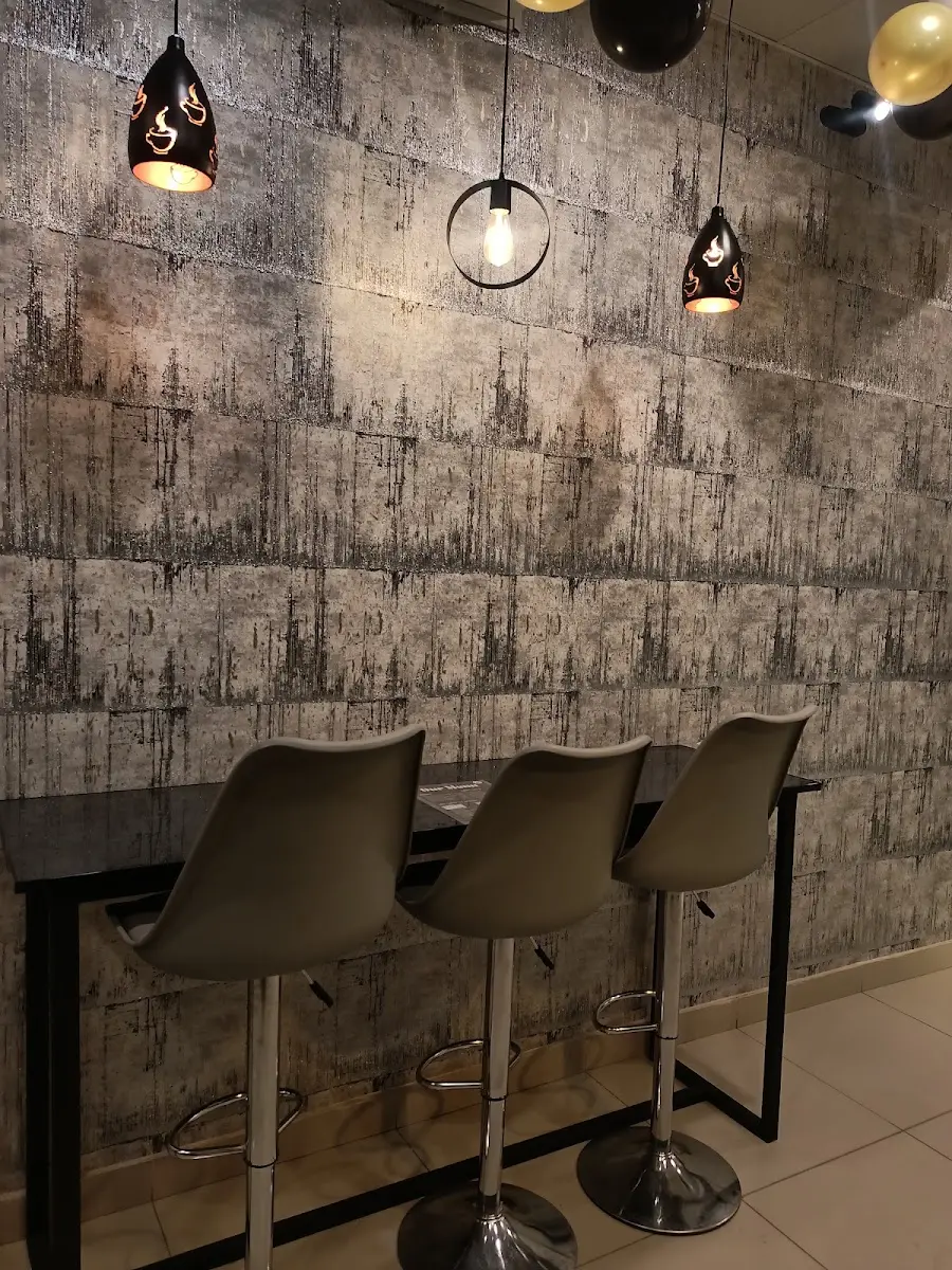 Seating inside Ash & Beans